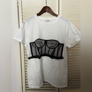 Alexander McQueen corset tee
